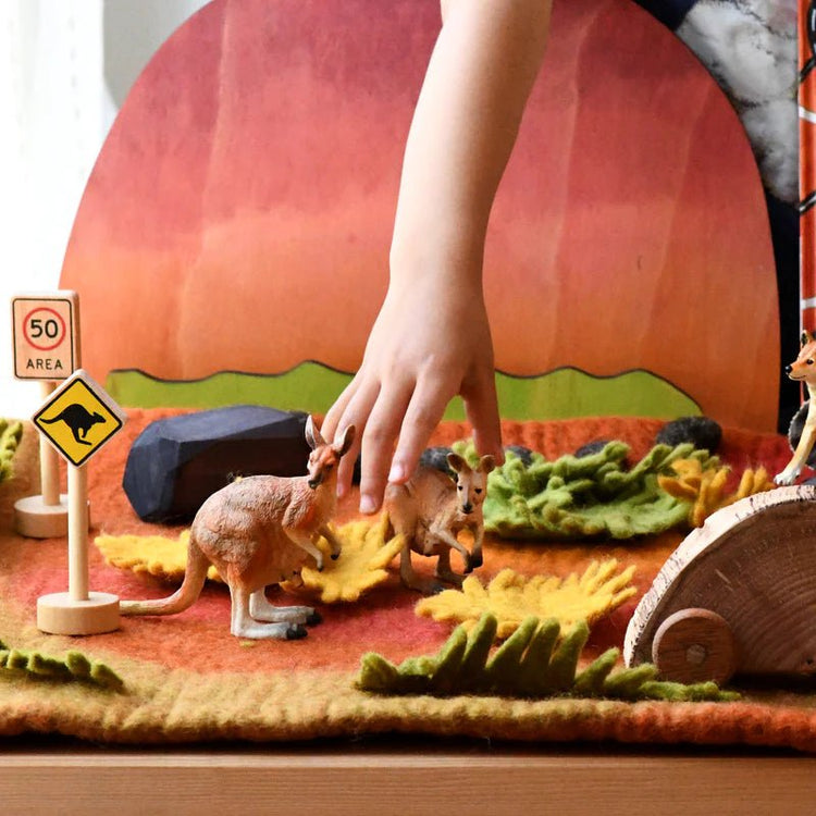 LARGE AUSTRALIAN OUTBACK PLAY MAT PLAYSCAPE by TARA TREASURES - The Playful Collective