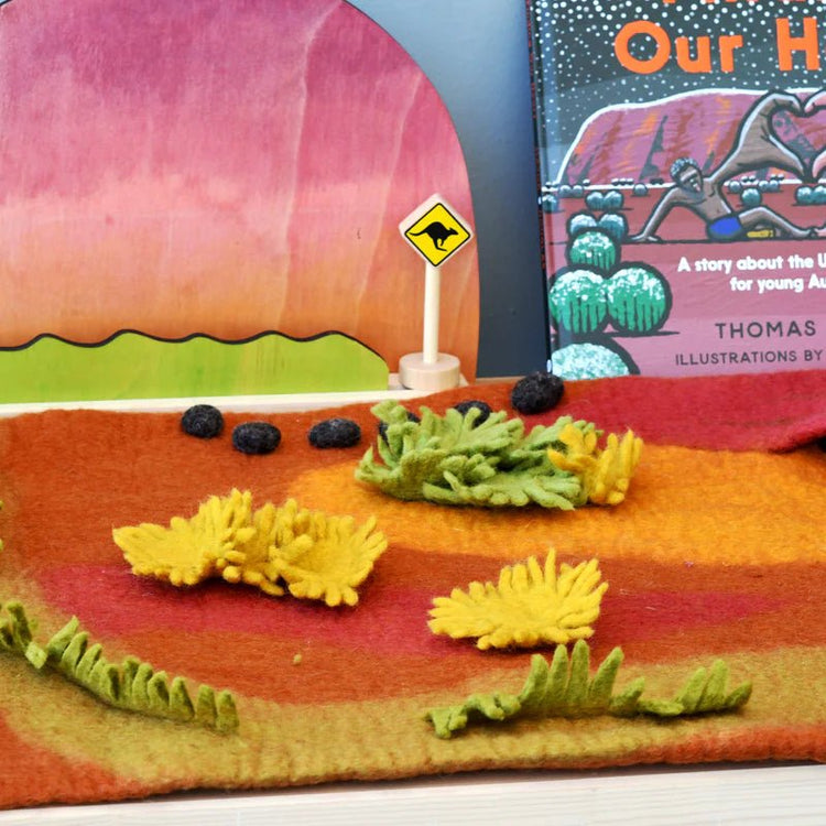 LARGE AUSTRALIAN OUTBACK PLAY MAT PLAYSCAPE by TARA TREASURES - The Playful Collective