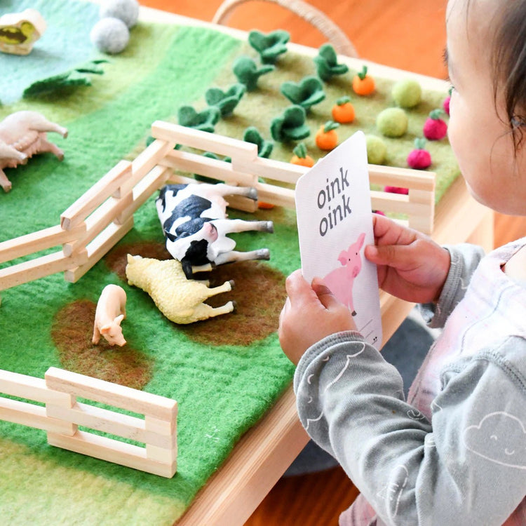 LARGE FARM FELT PLAY MAT PLAYSCAPE by TARA TREASURES - The Playful Collective