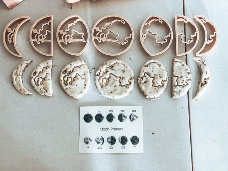 LARGE MOON PHASES ECO CUTTER SET PRE-ORDER by KINFOLK PANTRY - The Playful Collective