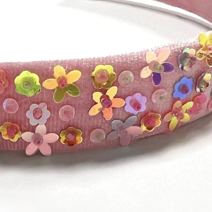 LAUREN HINKLEY | FLORAL SEQUIN HEADBAND by LAUREN HINKLEY AUSTRALIA - The Playful Collective