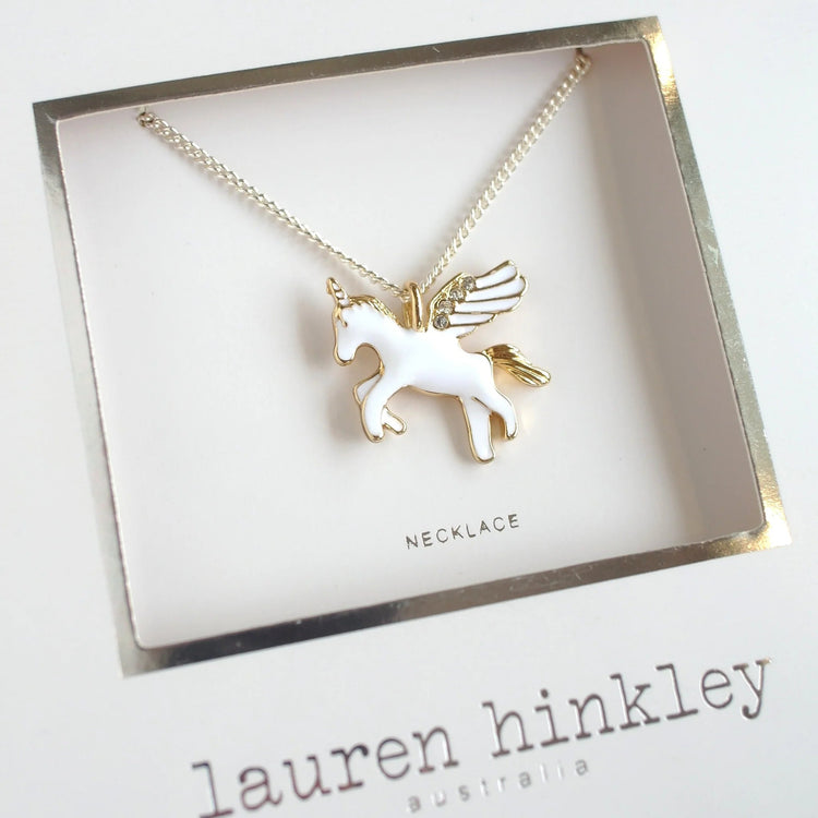 LAUREN HINKLEY | FLYING UNICORN NECKLACE by LAUREN HINKLEY AUSTRALIA - The Playful Collective