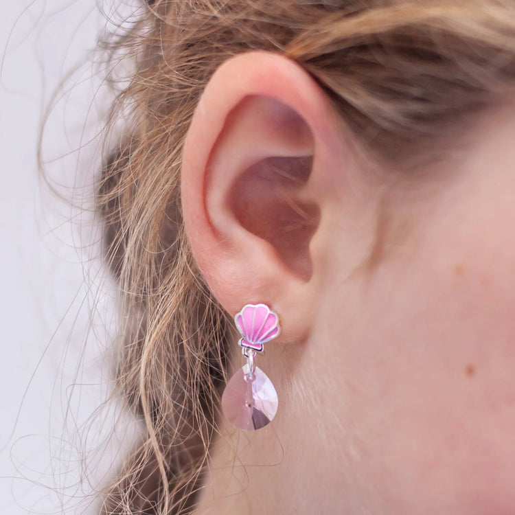 LAUREN HINKLEY | OCEAN TREASURE EARRINGS - PINK by LAUREN HINKLEY AUSTRALIA - The Playful Collective