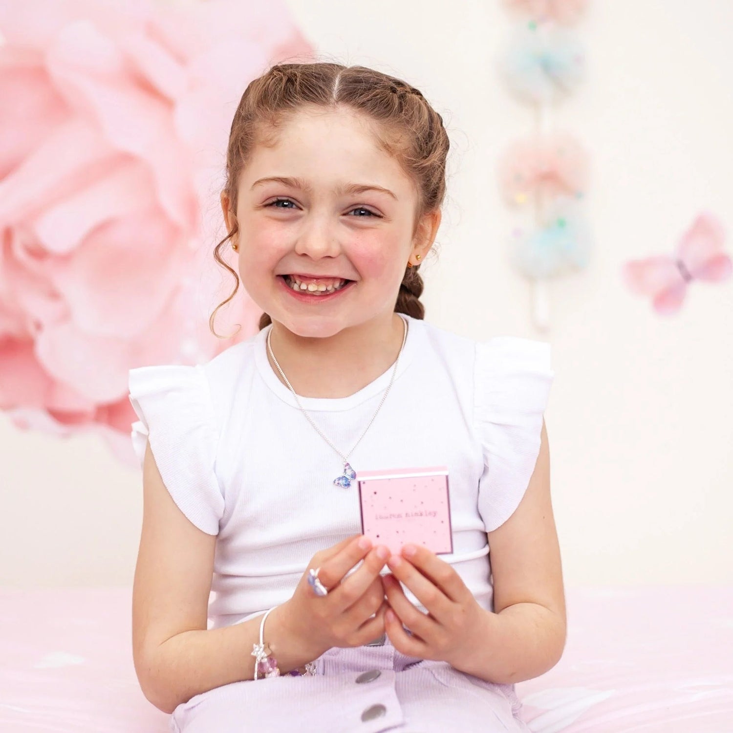 LAUREN HINKLEY | PURPLE BUTTERFLY MAGIC NECKLACE by LAUREN HINKLEY AUSTRALIA - The Playful Collective