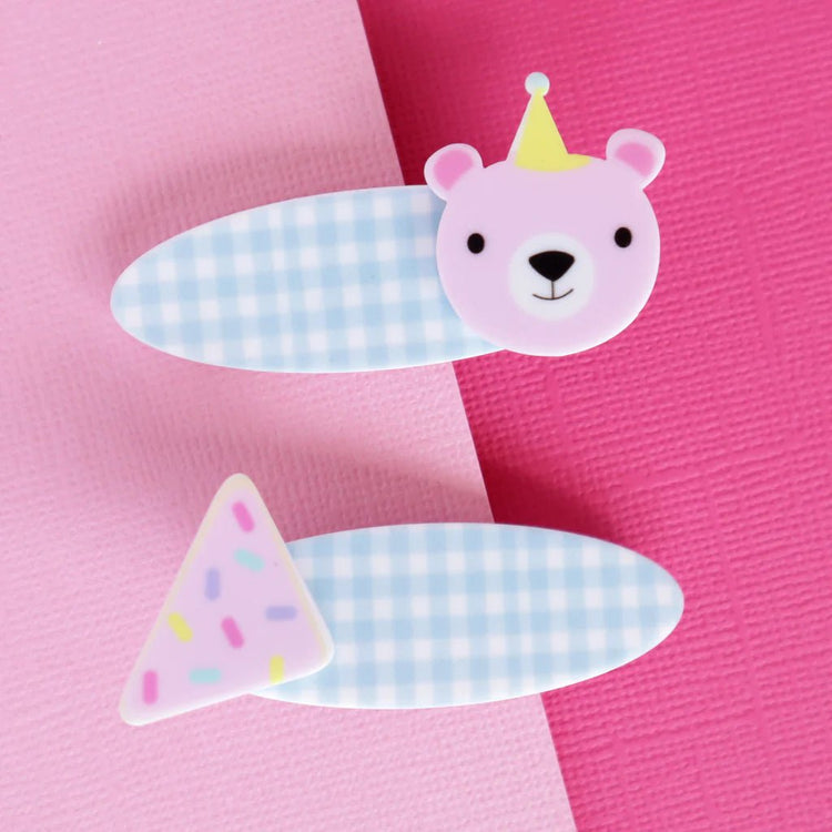 LAUREN HINKLEY | TEA PARTY FAIRY BREAD BEAR HAIR CLIPS by LAUREN HINKLEY AUSTRALIA - The Playful Collective