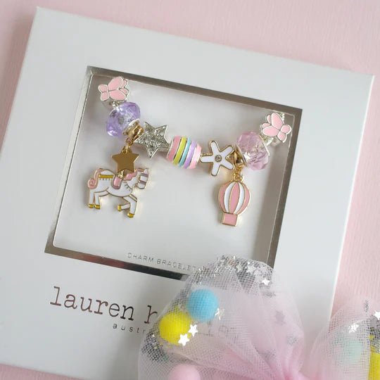 LAUREN HINKLEY | UNICORN CAROUSEL CHARM BRACELET by LAUREN HINKLEY AUSTRALIA - The Playful Collective