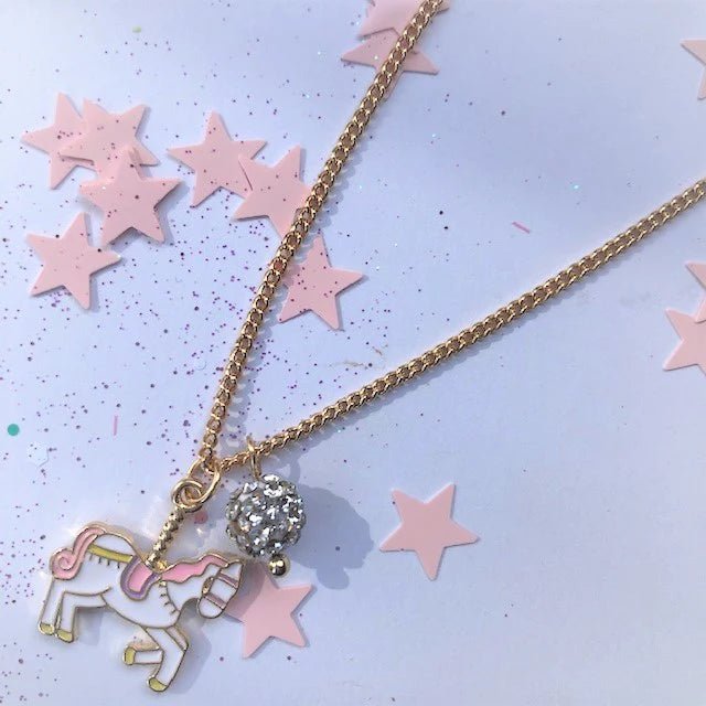 LAUREN HINKLEY | UNICORN CAROUSEL GOLD NECKLACE *PRE-ORDER* by LAUREN HINKLEY AUSTRALIA - The Playful Collective