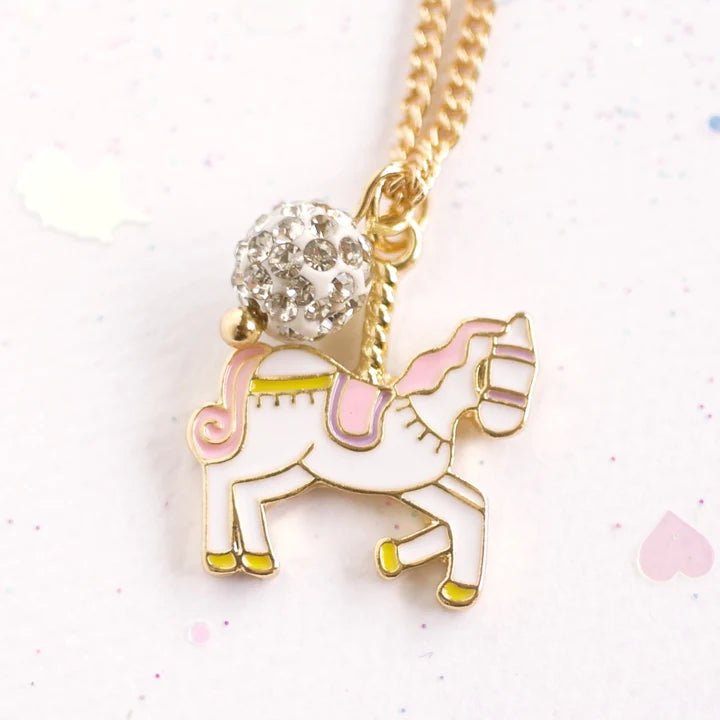 LAUREN HINKLEY | UNICORN CAROUSEL GOLD NECKLACE *PRE-ORDER* by LAUREN HINKLEY AUSTRALIA - The Playful Collective