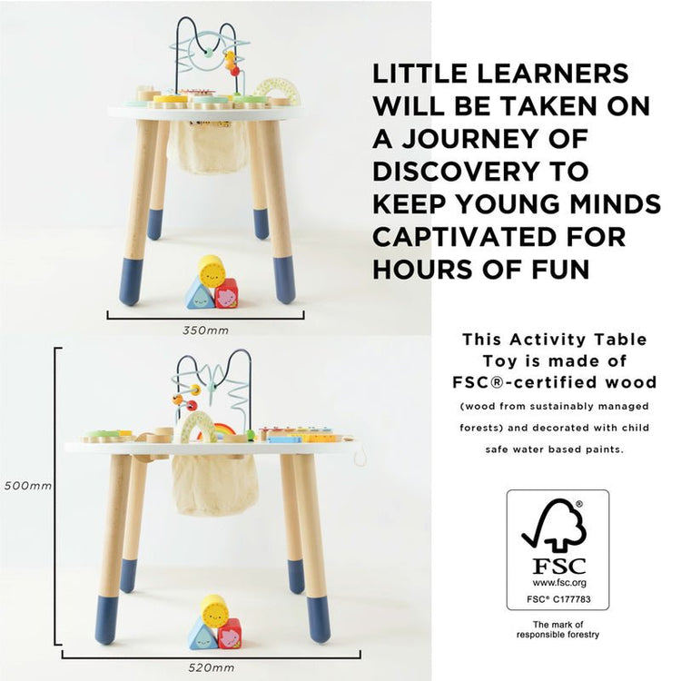 LE TOY VAN | PETILOU ACTIVITY TABLE by LE TOY VAN - The Playful Collective