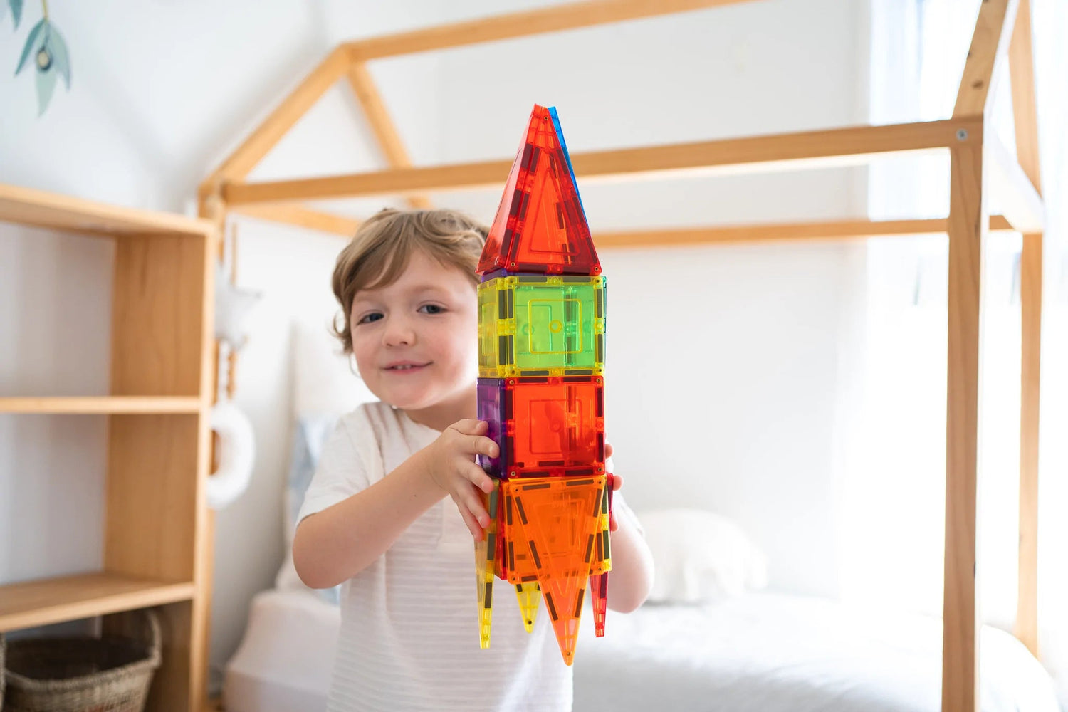LEARN & GROW MAGNETIC TILES - 110 PIECE SET (NEW DESIGN) by LEARN & GROW TOYS - The Playful Collective