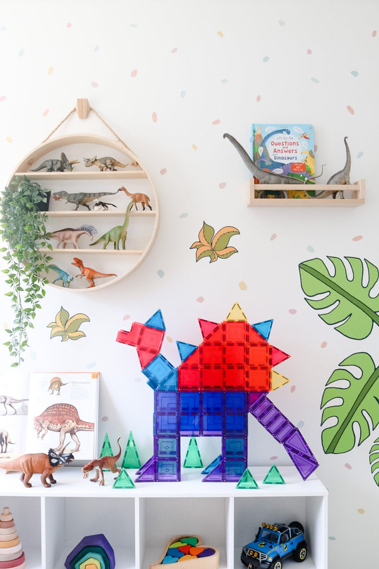 LEARN & GROW MAGNETIC TILES - 64 PIECE SET (NEW DESIGN) by LEARN & GROW TOYS - The Playful Collective