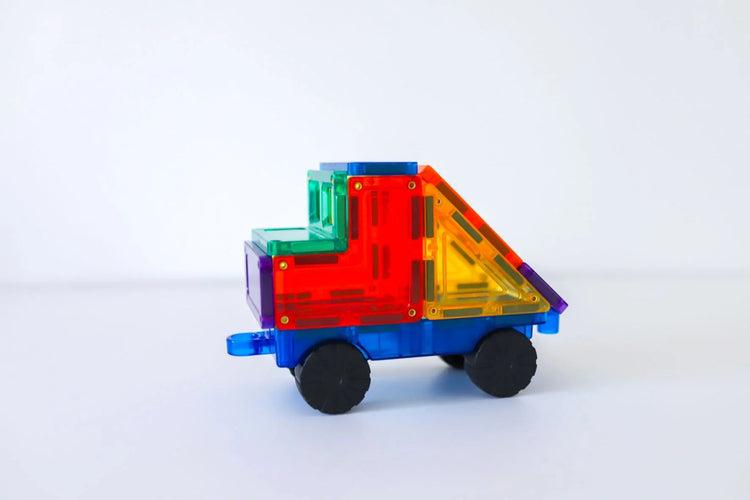 LEARN & GROW MAGNETIC TILES - CAR PACK 28 PIECE (NEW DESIGN) by LEARN & GROW TOYS - The Playful Collective