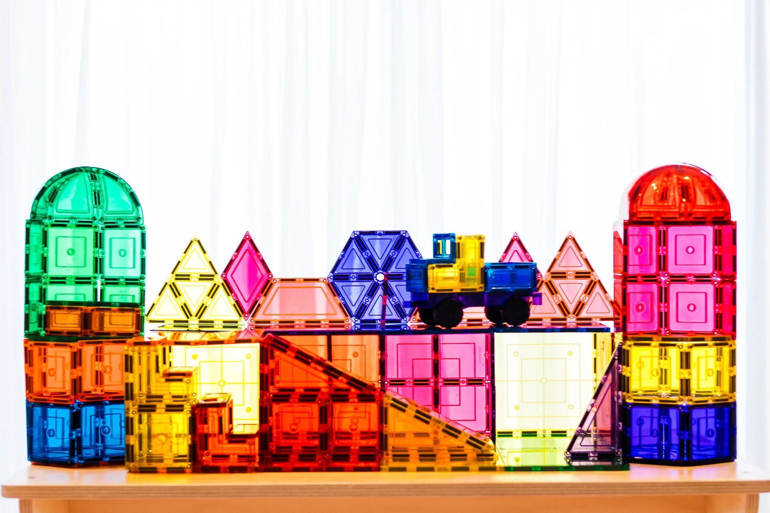 LEARN & GROW MAGNETIC TILES - DOME PACK (18 PIECE) *PRE-ORDER* by LEARN & GROW TOYS - The Playful Collective