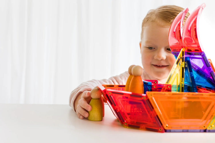 LEARN & GROW MAGNETIC TILES - DOME PACK (18 PIECE) *PRE-ORDER* by LEARN & GROW TOYS - The Playful Collective