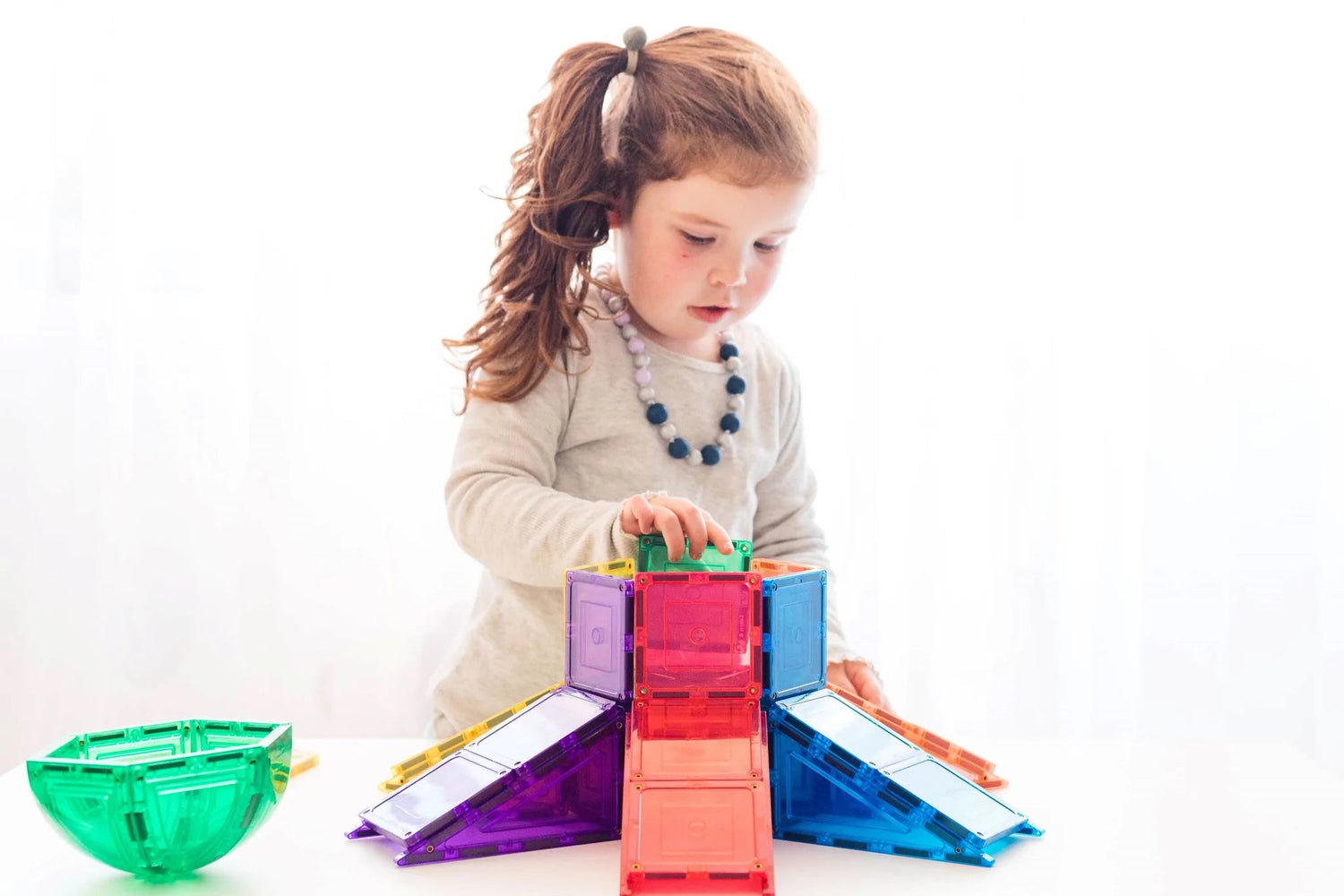LEARN & GROW MAGNETIC TILES - DOME PACK (18 PIECE) *PRE-ORDER* by LEARN & GROW TOYS - The Playful Collective