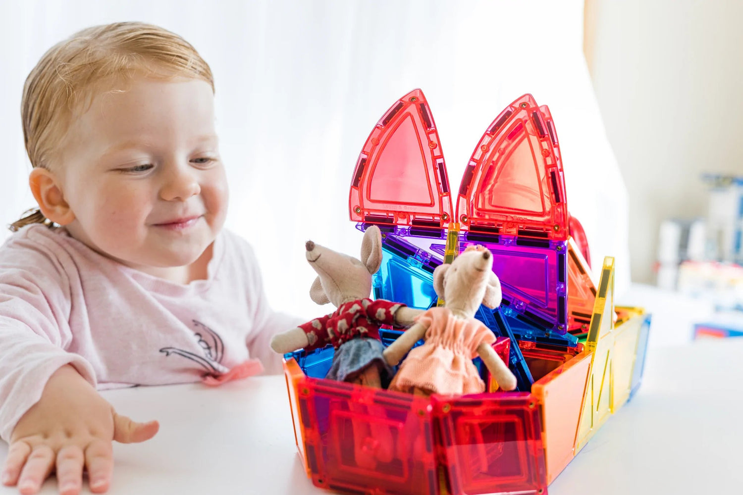 LEARN & GROW MAGNETIC TILES - DOME PACK (18 PIECE) *PRE-ORDER* by LEARN & GROW TOYS - The Playful Collective