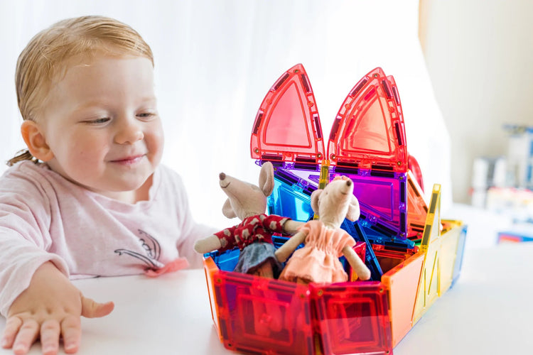 LEARN & GROW MAGNETIC TILES - DOME PACK (18 PIECE) *PRE-ORDER* by LEARN & GROW TOYS - The Playful Collective