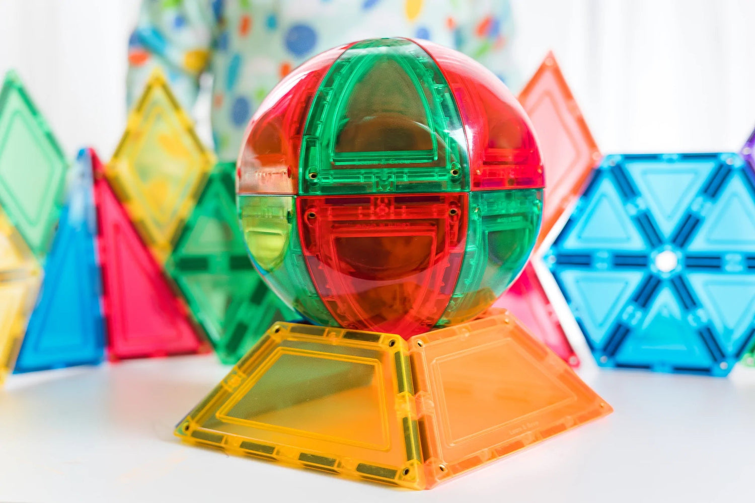 LEARN & GROW MAGNETIC TILES - DOME PACK (18 PIECE) *PRE-ORDER* by LEARN & GROW TOYS - The Playful Collective