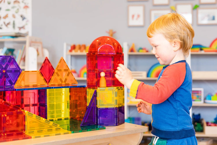 LEARN & GROW MAGNETIC TILES - DOME PACK (18 PIECE) *PRE-ORDER* by LEARN & GROW TOYS - The Playful Collective