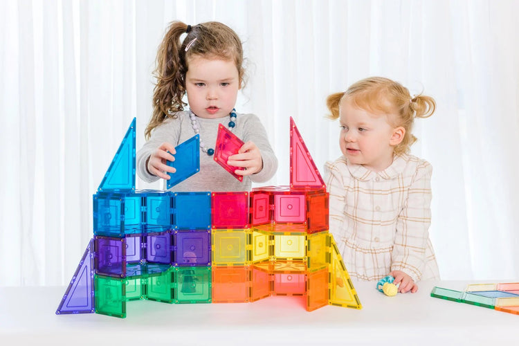 LEARN & GROW MAGNETIC TILES - GEOMETRY PACK (36 PIECE) *PRE-ORDER* by LEARN & GROW TOYS - The Playful Collective