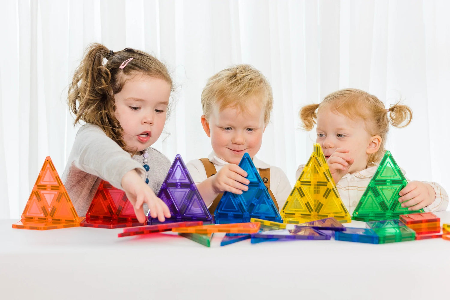 LEARN & GROW MAGNETIC TILES - GEOMETRY PACK (36 PIECE) *PRE-ORDER* by LEARN & GROW TOYS - The Playful Collective