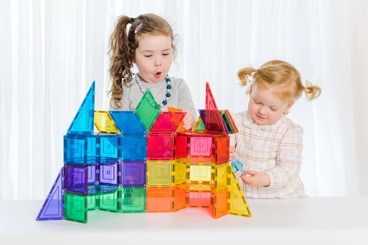 LEARN & GROW MAGNETIC TILES - GEOMETRY PACK (36 PIECE) *PRE-ORDER* by LEARN & GROW TOYS - The Playful Collective