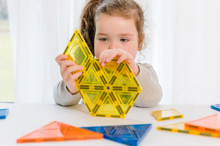LEARN & GROW MAGNETIC TILES - GEOMETRY PACK (36 PIECE) *PRE-ORDER* by LEARN & GROW TOYS - The Playful Collective