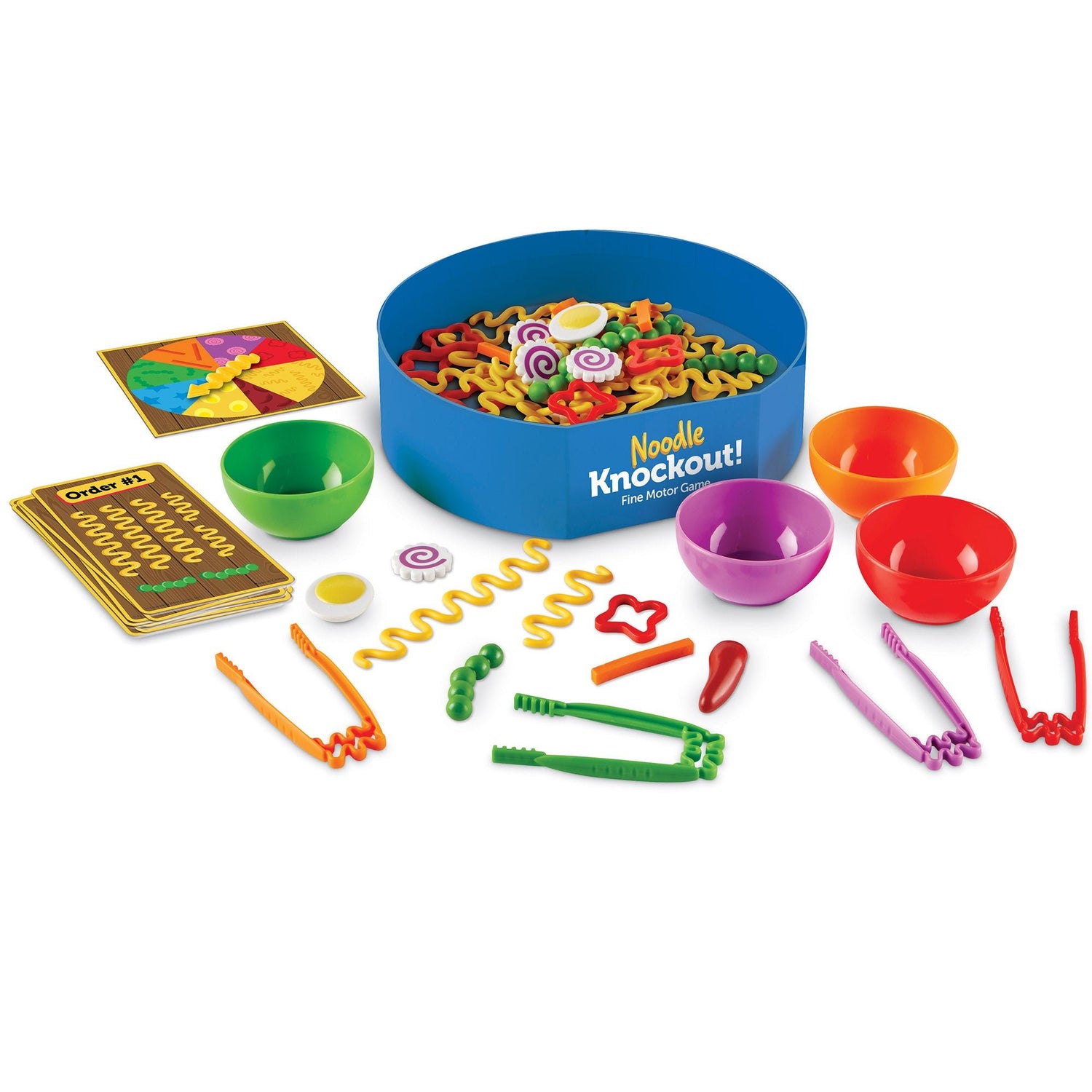 LEARNING RESOURCES | NOODLE KNOCKOUT! FINE MOTOR GAME by LEARNING RESOURCES - The Playful Collective