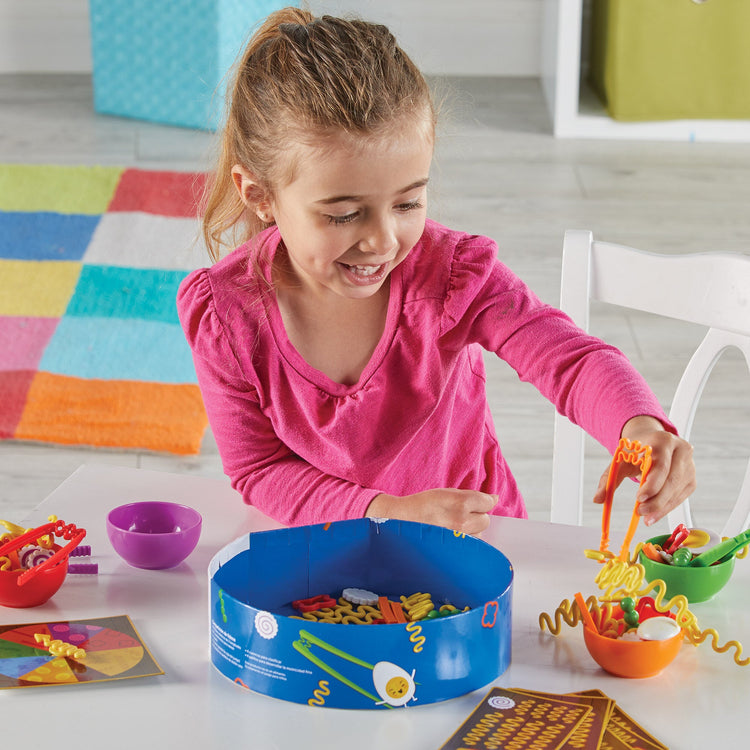 LEARNING RESOURCES | NOODLE KNOCKOUT! FINE MOTOR GAME by LEARNING RESOURCES - The Playful Collective