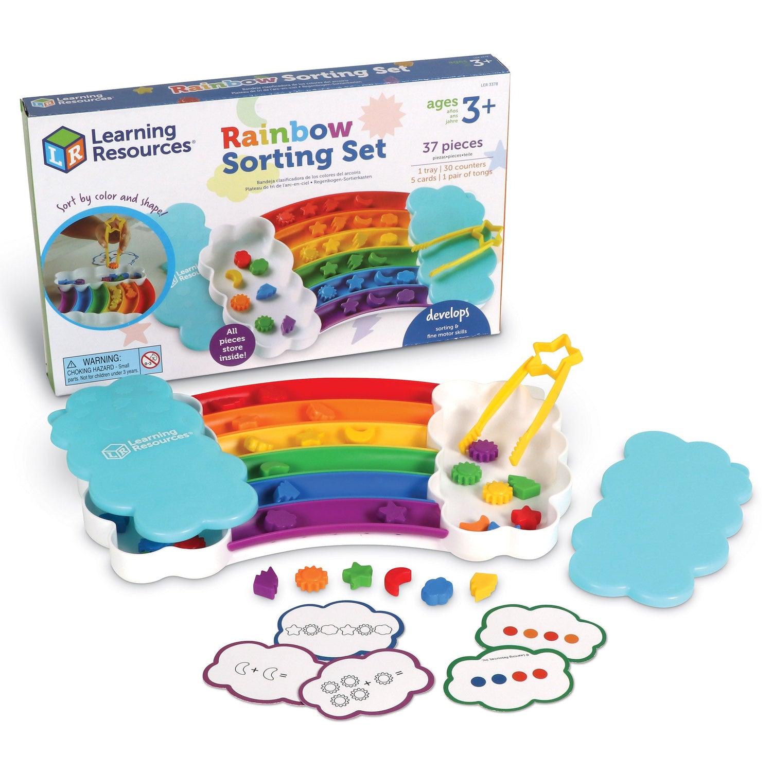 LEARNING RESOURCES | RAINBOW SORTING SET by LEARNING RESOURCES - The Playful Collective