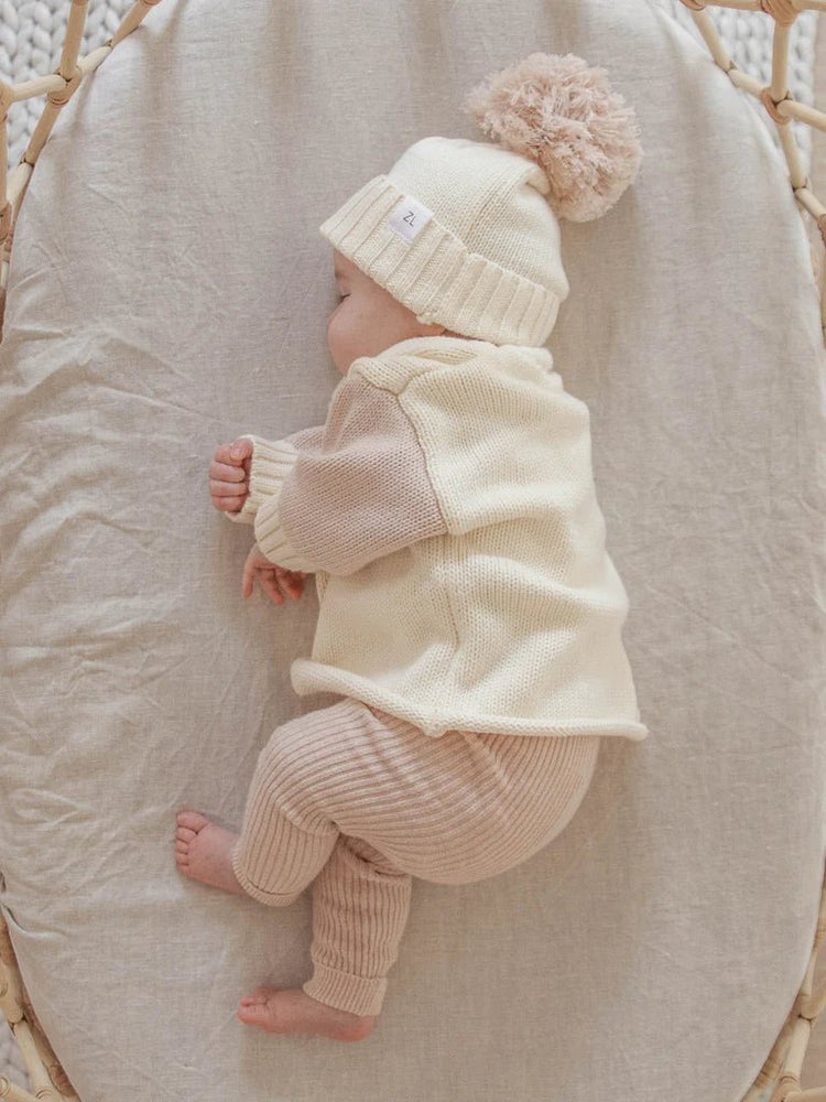 LEGGINGS - BLUSH NB by ZIGGY LOU - The Playful Collective