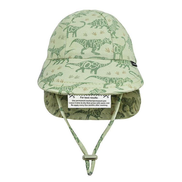 LEGIONNAIRE FLAP HAT - PREHISTORIC 0-3 mths / 37cm / XXS by BEDHEAD HATS - The Playful Collective