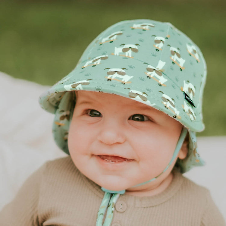 LEGIONNAIRE FLAP SUN HAT - OLLIE 0-3 mths / 37cm /XXS by BEDHEAD HATS - The Playful Collective