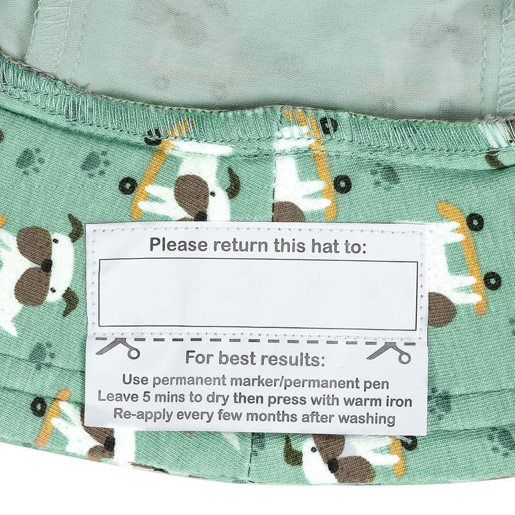 LEGIONNAIRE FLAP SUN HAT - OLLIE 0-3 mths / 37cm /XXS by BEDHEAD HATS - The Playful Collective