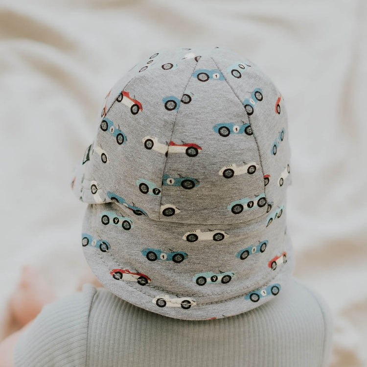 LEGIONNAIRE FLAP SUN HAT - ROADSTER 0-3 mths / 37cm /XXS by BEDHEAD HATS - The Playful Collective