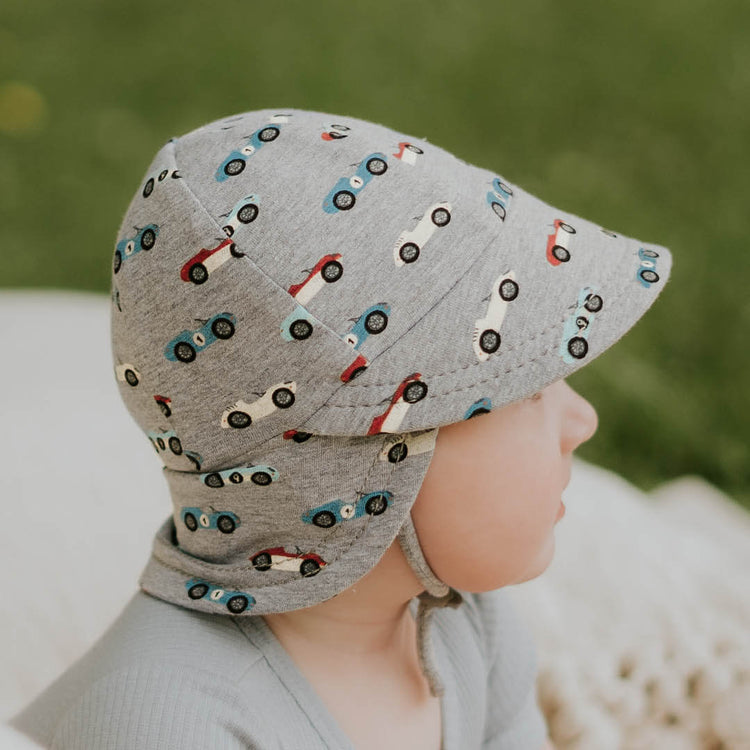 LEGIONNAIRE FLAP SUN HAT - ROADSTER 0-3 mths / 37cm /XXS by BEDHEAD HATS - The Playful Collective