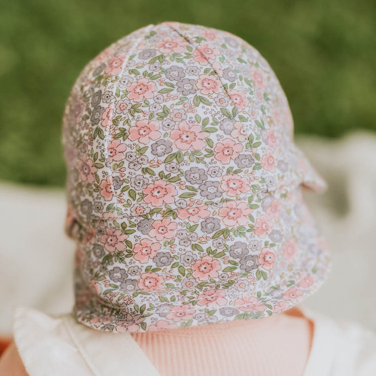 LEGIONNAIRE FLAP SUN HAT - VIOLET 0-3 mths / 37cm /XXS by BEDHEAD HATS - The Playful Collective