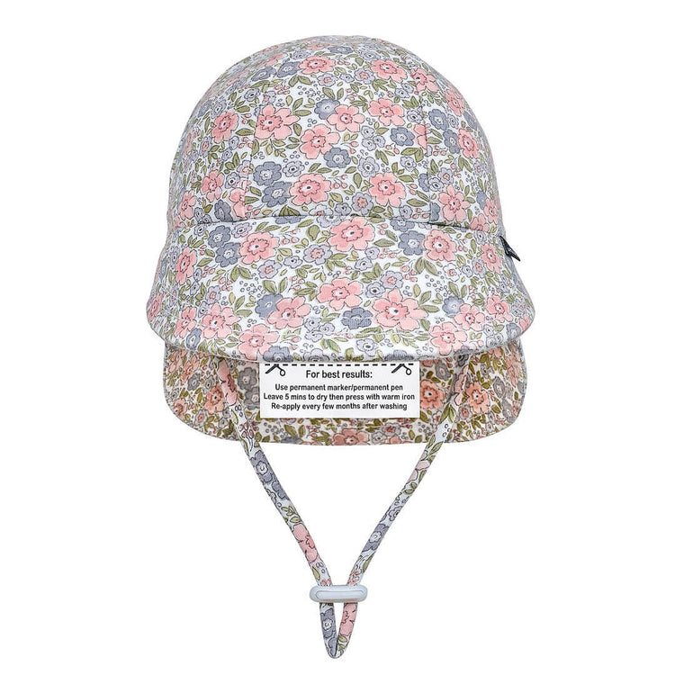 LEGIONNAIRE FLAP SUN HAT - VIOLET 0-3 mths / 37cm /XXS by BEDHEAD HATS - The Playful Collective