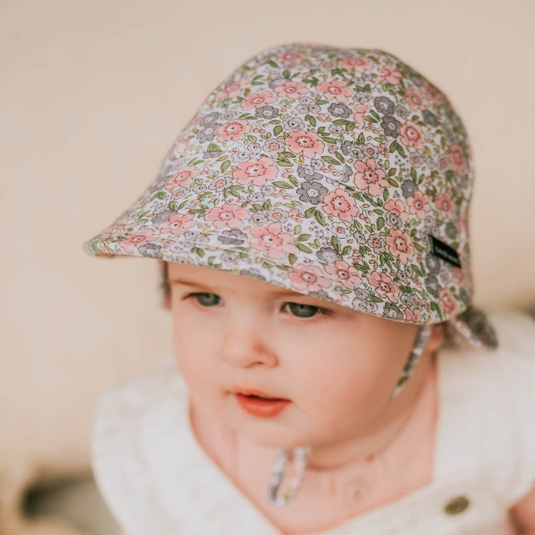 LEGIONNAIRE FLAP SUN HAT - VIOLET 0-3 mths / 37cm /XXS by BEDHEAD HATS - The Playful Collective