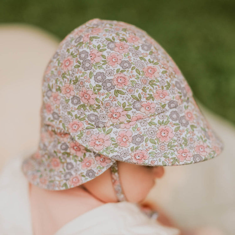 LEGIONNAIRE FLAP SUN HAT - VIOLET 0-3 mths / 37cm /XXS by BEDHEAD HATS - The Playful Collective