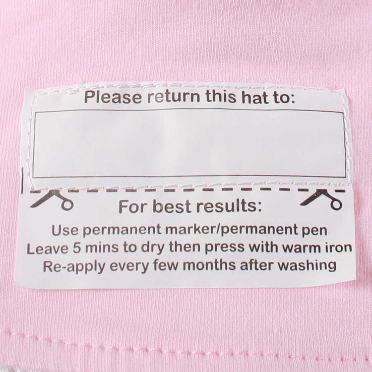 LEGIONNAIRE RUFFLE TRIM FLAP HAT - BLUSH 0-3 mths / 37cm / XXS by BEDHEAD HATS - The Playful Collective