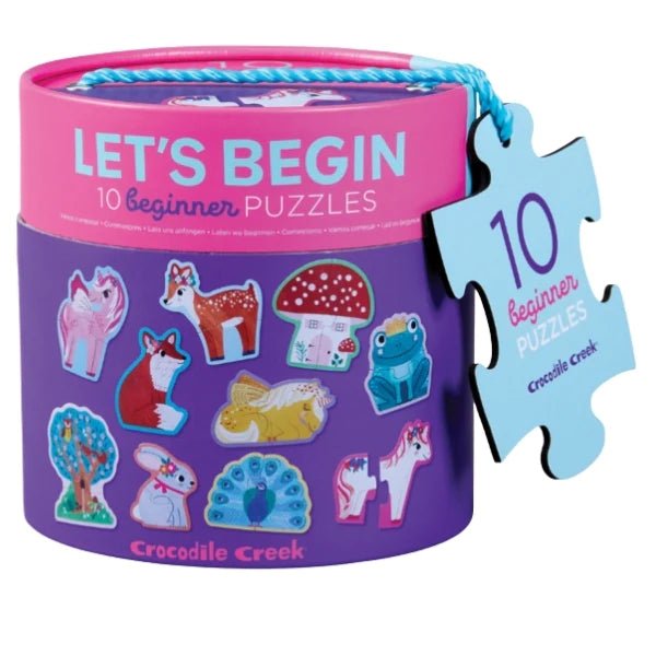 LET'S BEGIN 2 PC PUZZLE - UNICORN by CROCODILE CREEK - The Playful Collective