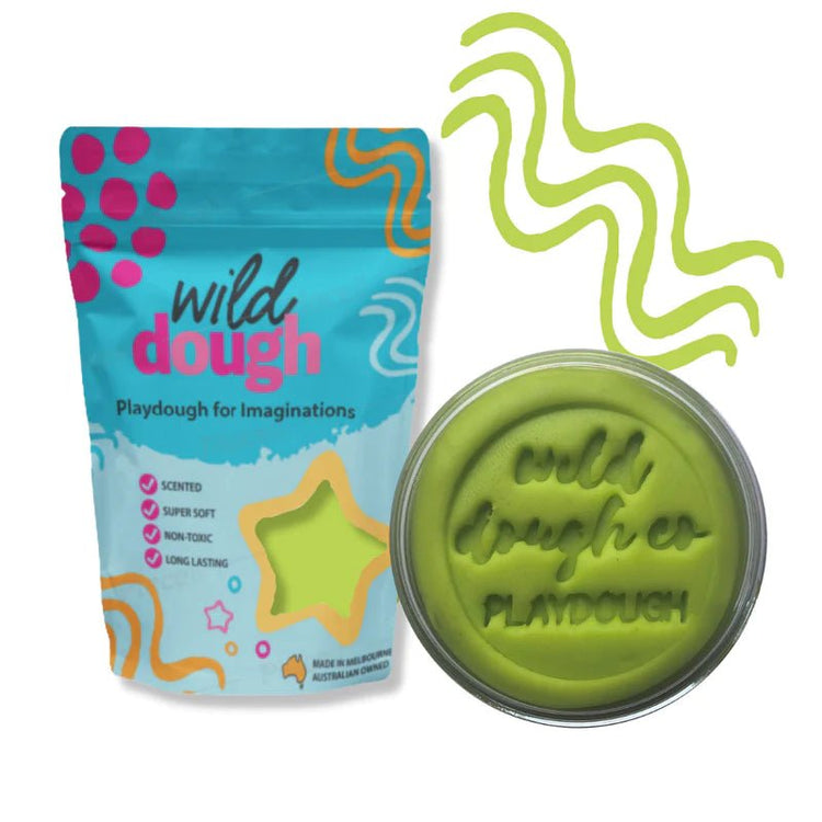 LILYPAD LIME PLAYDOUGH by WILD DOUGH CO - The Playful Collective