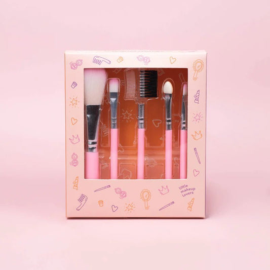 LITTLE MAKEUP LOVERS MAKEUP BRUSH SET by LITTLE MAKEUP LOVERS - The Playful Collective