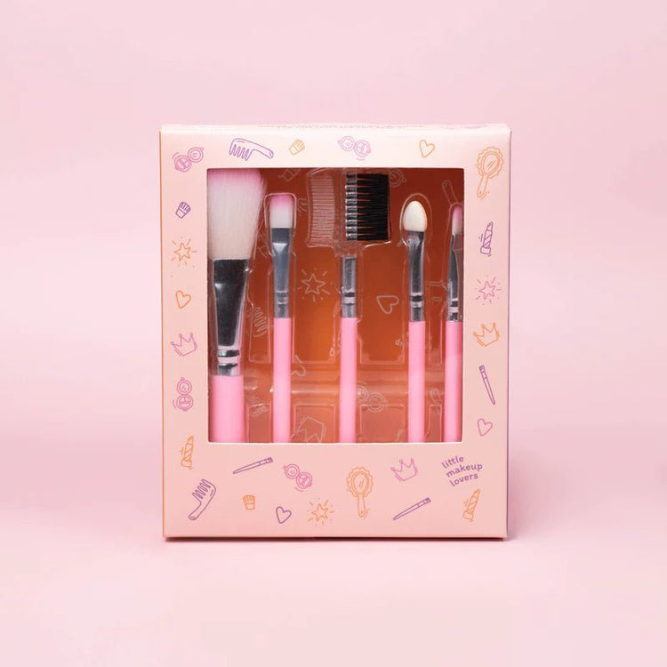 LITTLE MAKEUP LOVERS MAKEUP BRUSH SET by LITTLE MAKEUP LOVERS - The Playful Collective