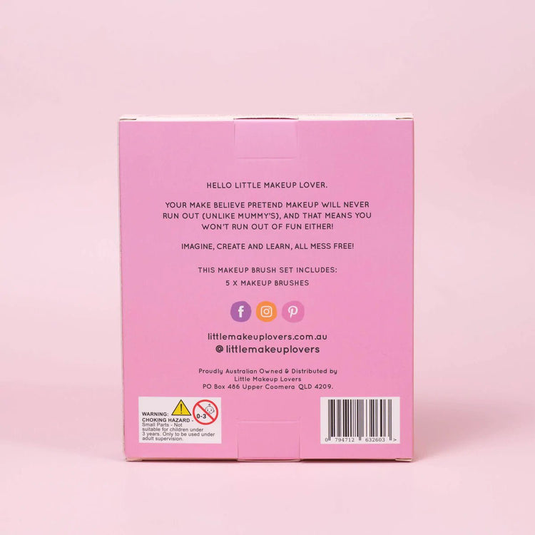 LITTLE MAKEUP LOVERS MAKEUP BRUSH SET by LITTLE MAKEUP LOVERS - The Playful Collective