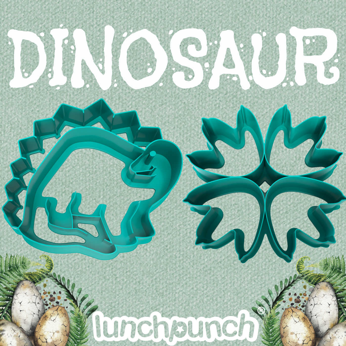 LUNCH PUNCH SANDWICH CUTTERS - DINOSAURS by LUNCH PUNCH - The Playful Collective