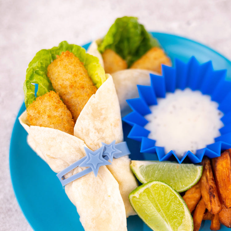 LUNCH PUNCH SILICONE WRAP BANDS - BLUE by LUNCH PUNCH - The Playful Collective
