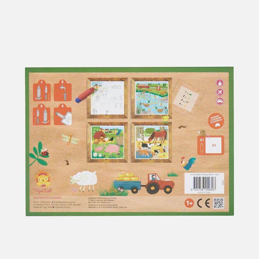 MAGIC PAINTING WORLD - FARM by TIGER TRIBE - The Playful Collective