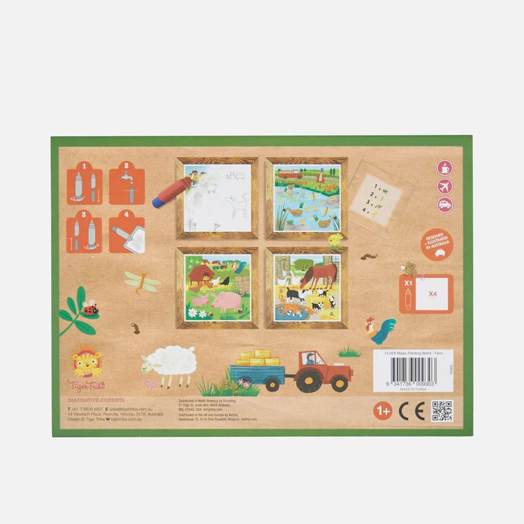 MAGIC PAINTING WORLD - FARM by TIGER TRIBE - The Playful Collective